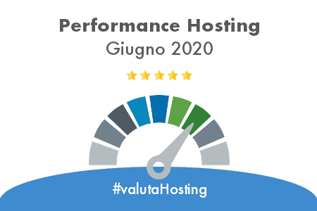 Performance Hosting Web - Giugno 2020 1