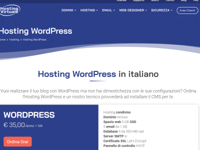 HostingVirtuale - Hosting WordPress